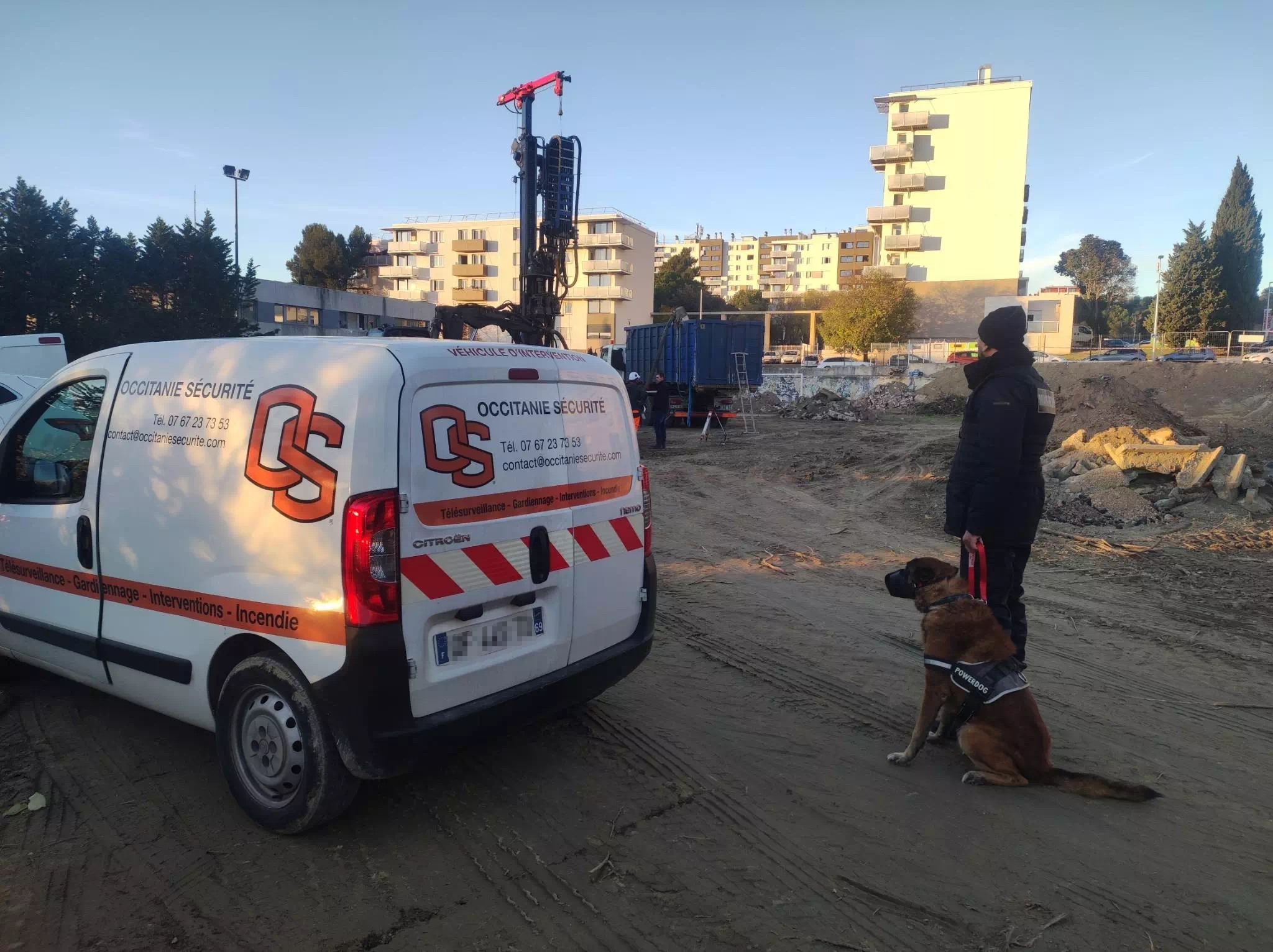 Agent cynophile maître-chien Montpellier